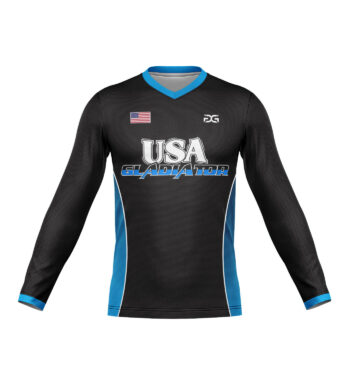 V-Neck-Full-Sleeve-Blue