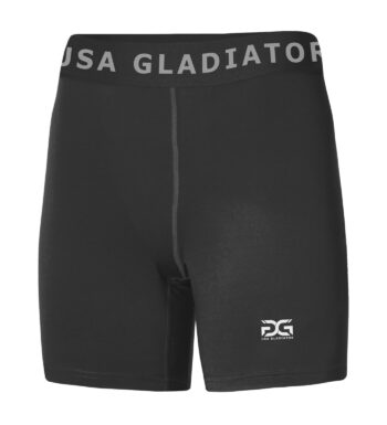 Volleyball Slim-Fit Short-Black