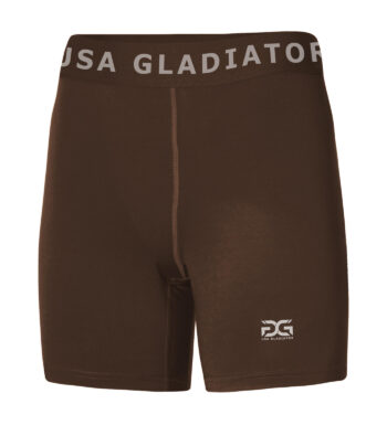 Volleyball Slim-Fit Short-Brown